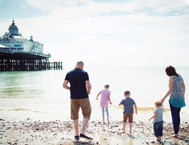 Family in Eastbourne