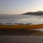 Kayaking off Eastbourne