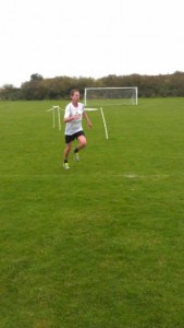 Cross country running at Beachy Head